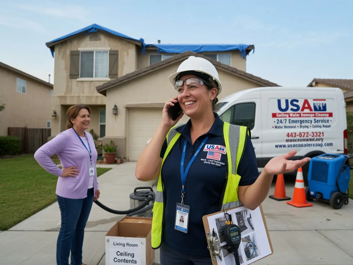 Ceiling Water Damage Restoration Knox, ND FAQs